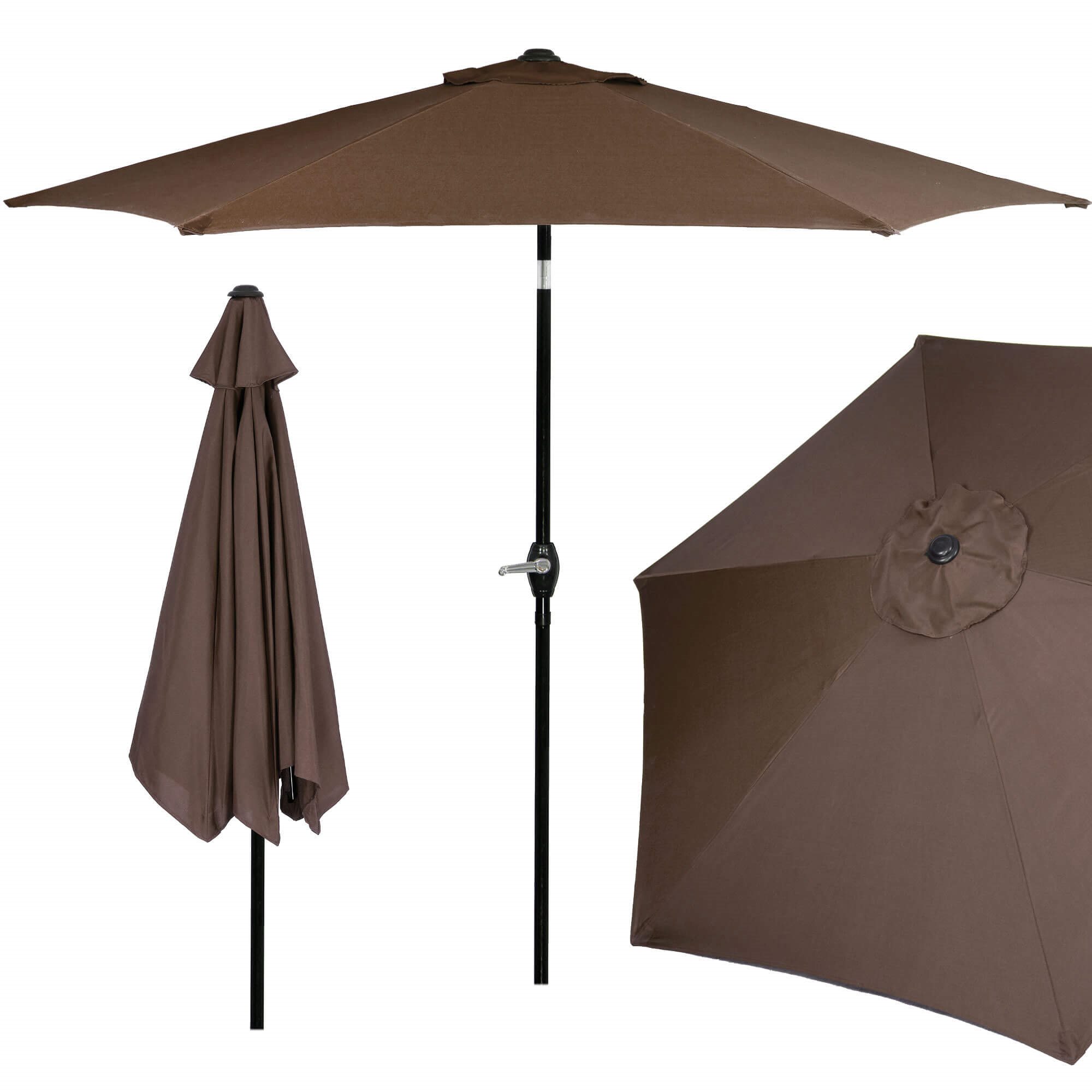 Záhradný slnečník 250 cm s kľukou S-GU0023