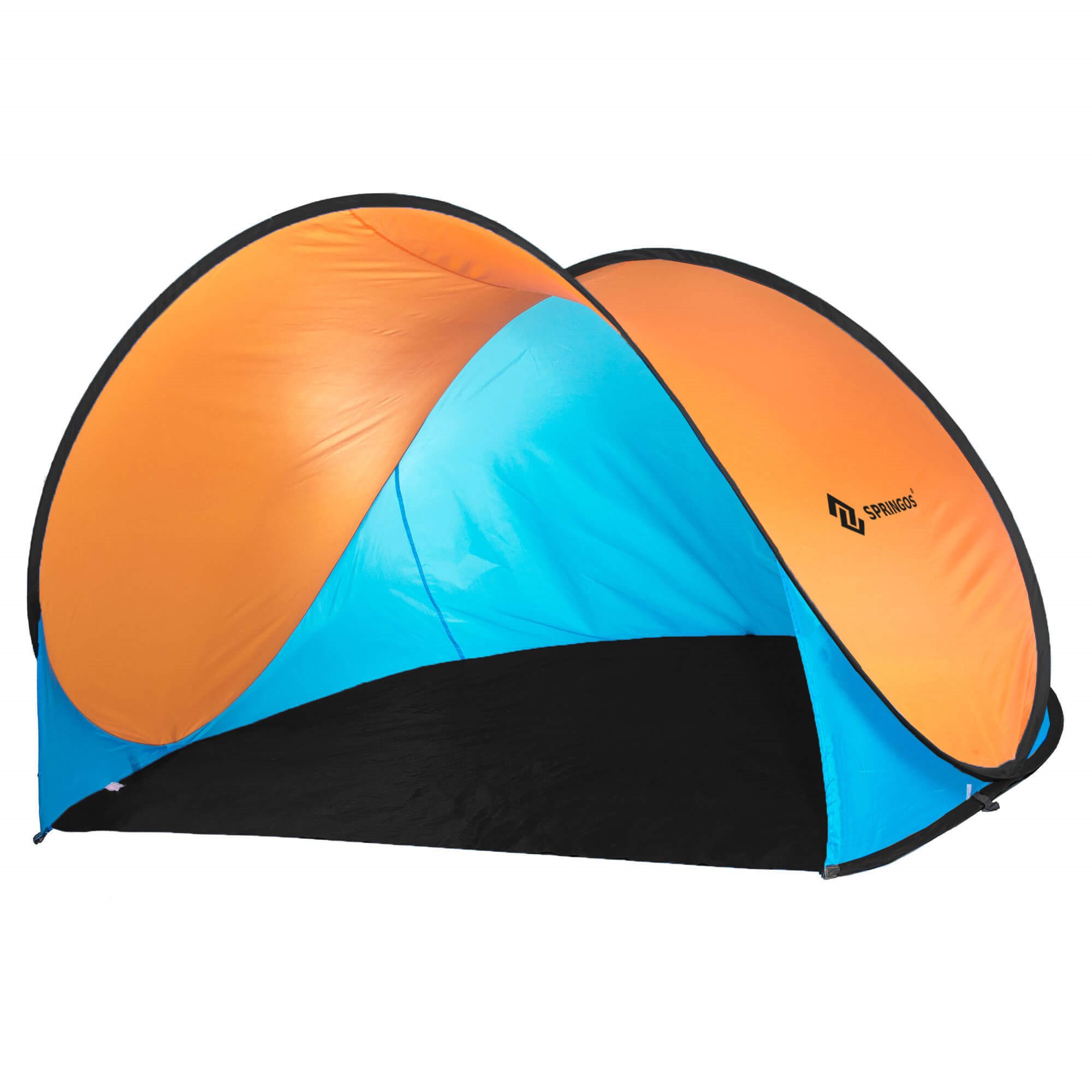 Plážový stan pop-up 200 × 120 cm UV50 Springos S-PT003