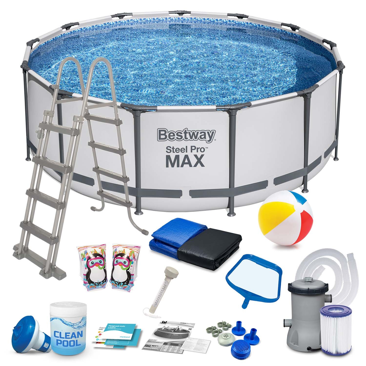 Záhradný bazén s konštrukciou 396 x 122 cm 18v1 Bestway 5618W