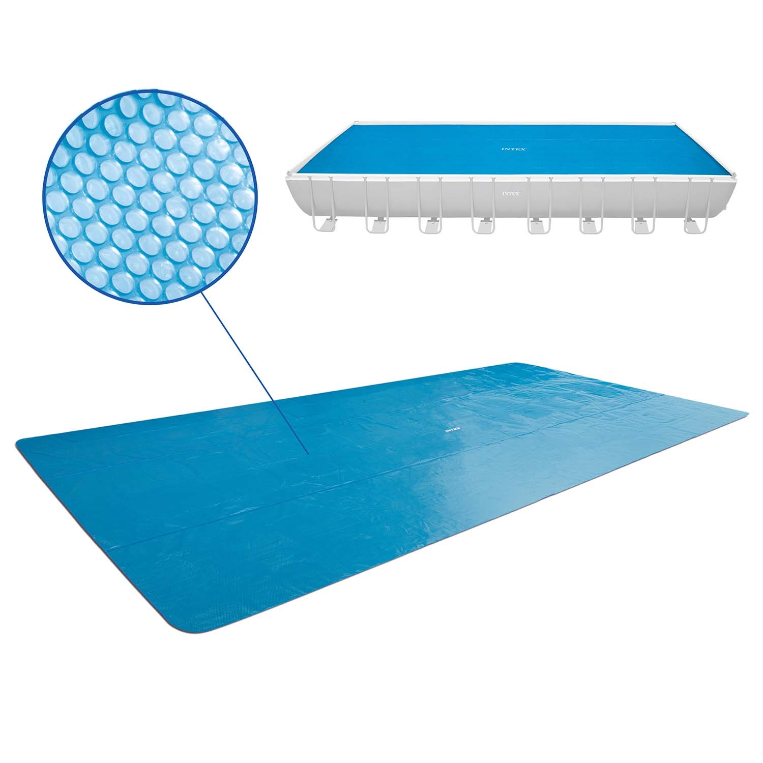 Solárny kryt na bazén 975 x 488 cm INTEX 28018