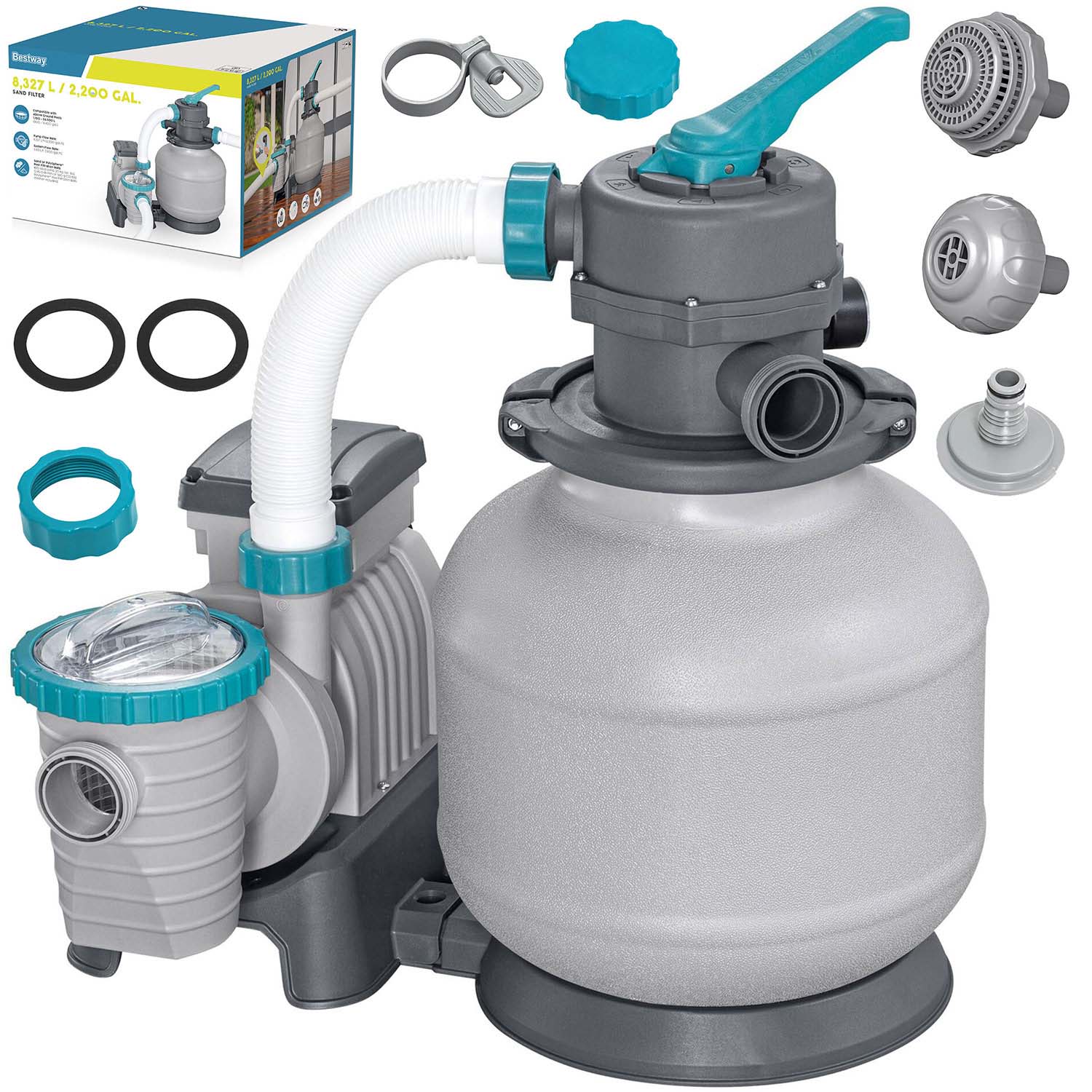 Piesková pumpa na bazény 8327 L/h Bestway 58499