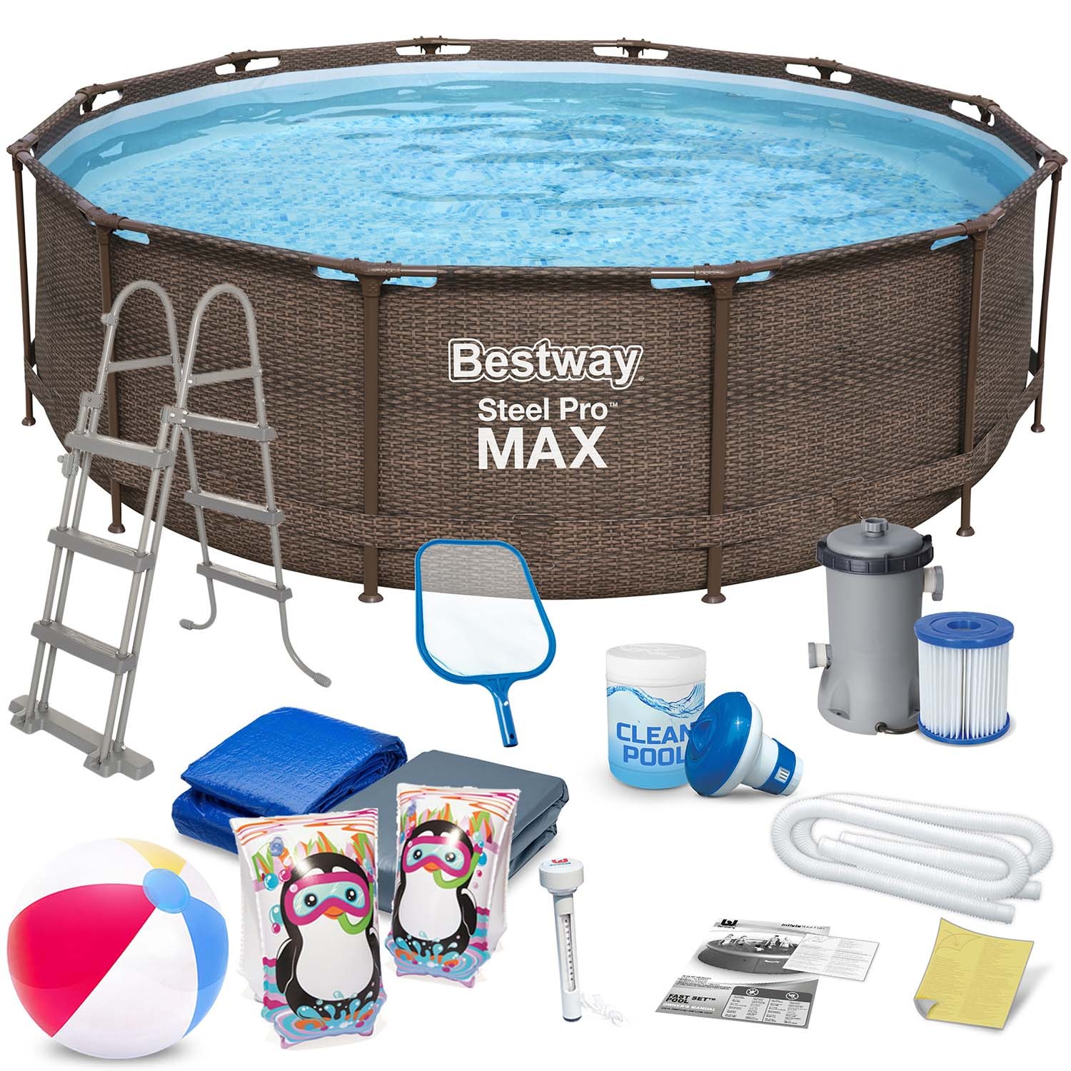 Záhradný bazén s rámom 366 x 100 cm 18v1 Bestway 56709