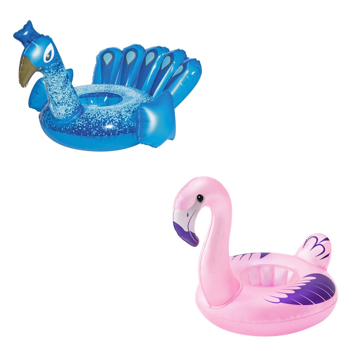 Bestway 34127 nafukovací držiak na nápoje páv
