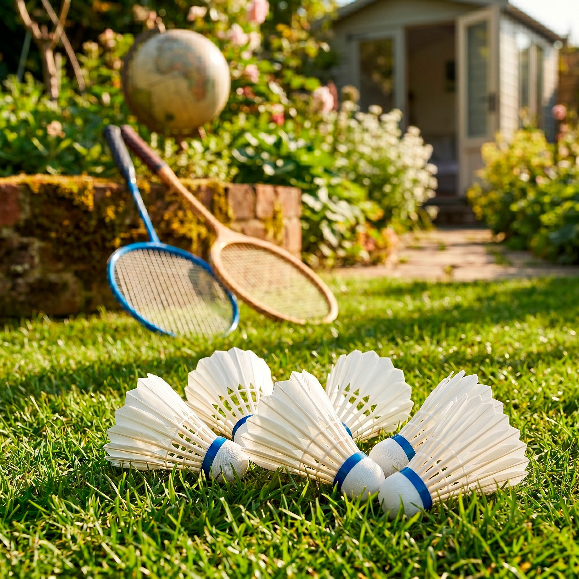 Pierkové košíky na bedminton 6 ks S-KG0009