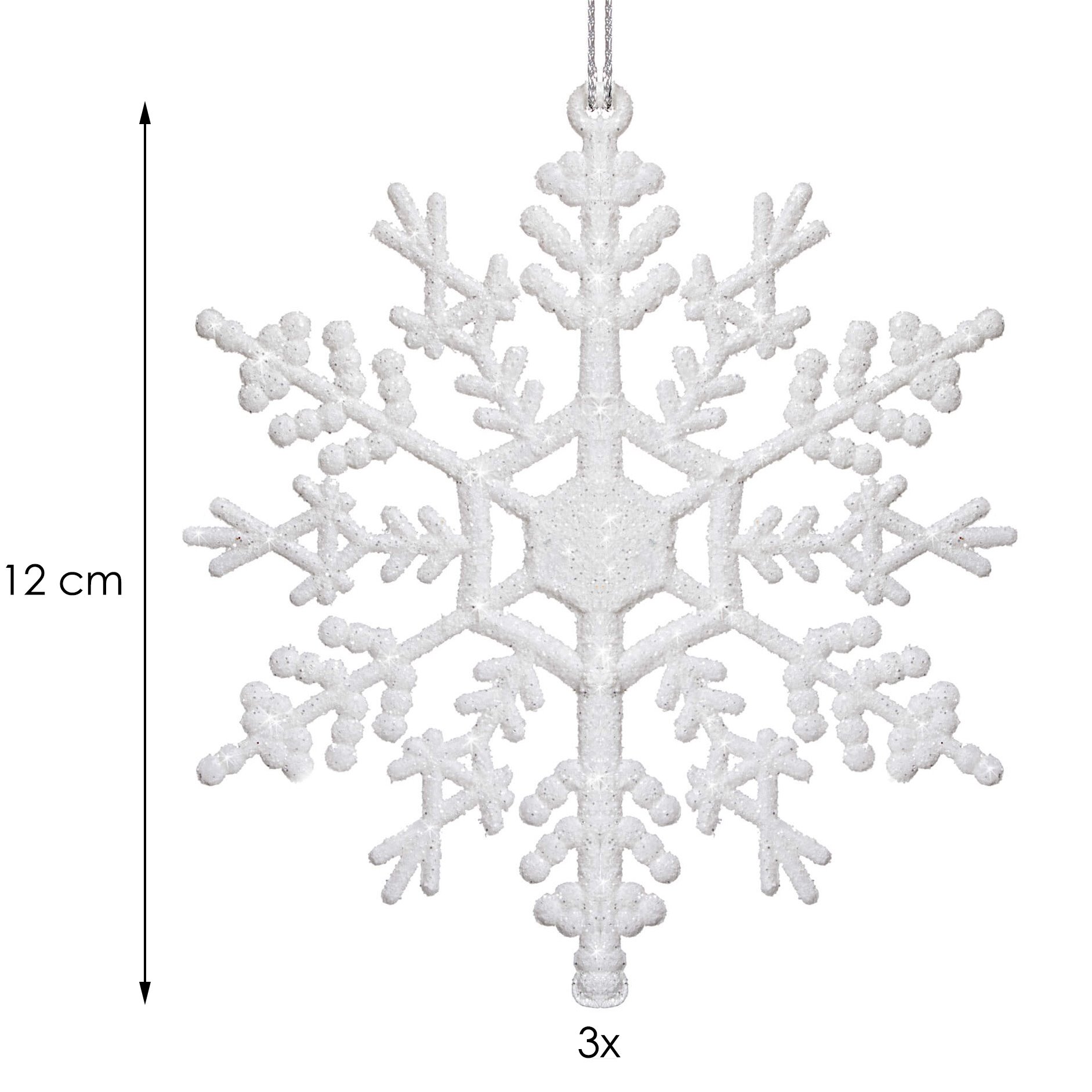 Vianočné ozdoby na stromček, 12,5 cm, 12 CM S-CA0050