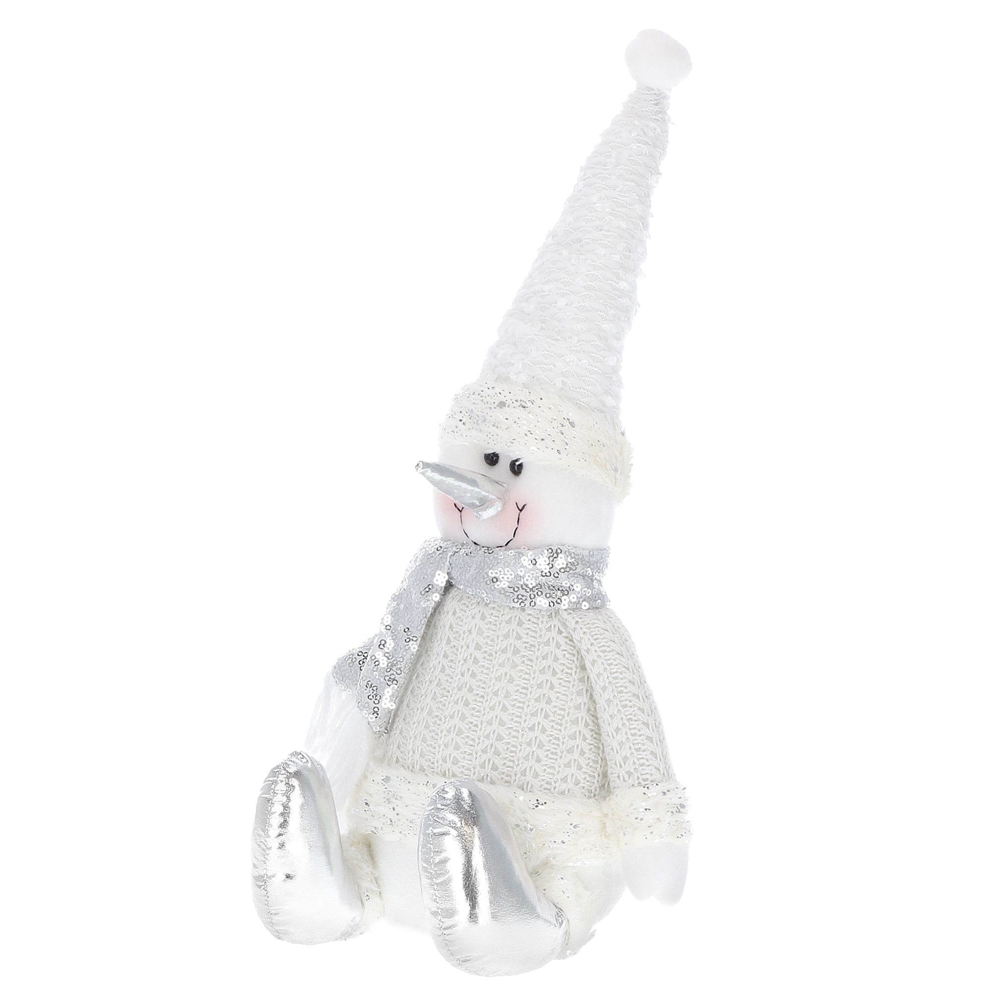 Vianočná ozdoba snehuliak 40 cm S-CA0330