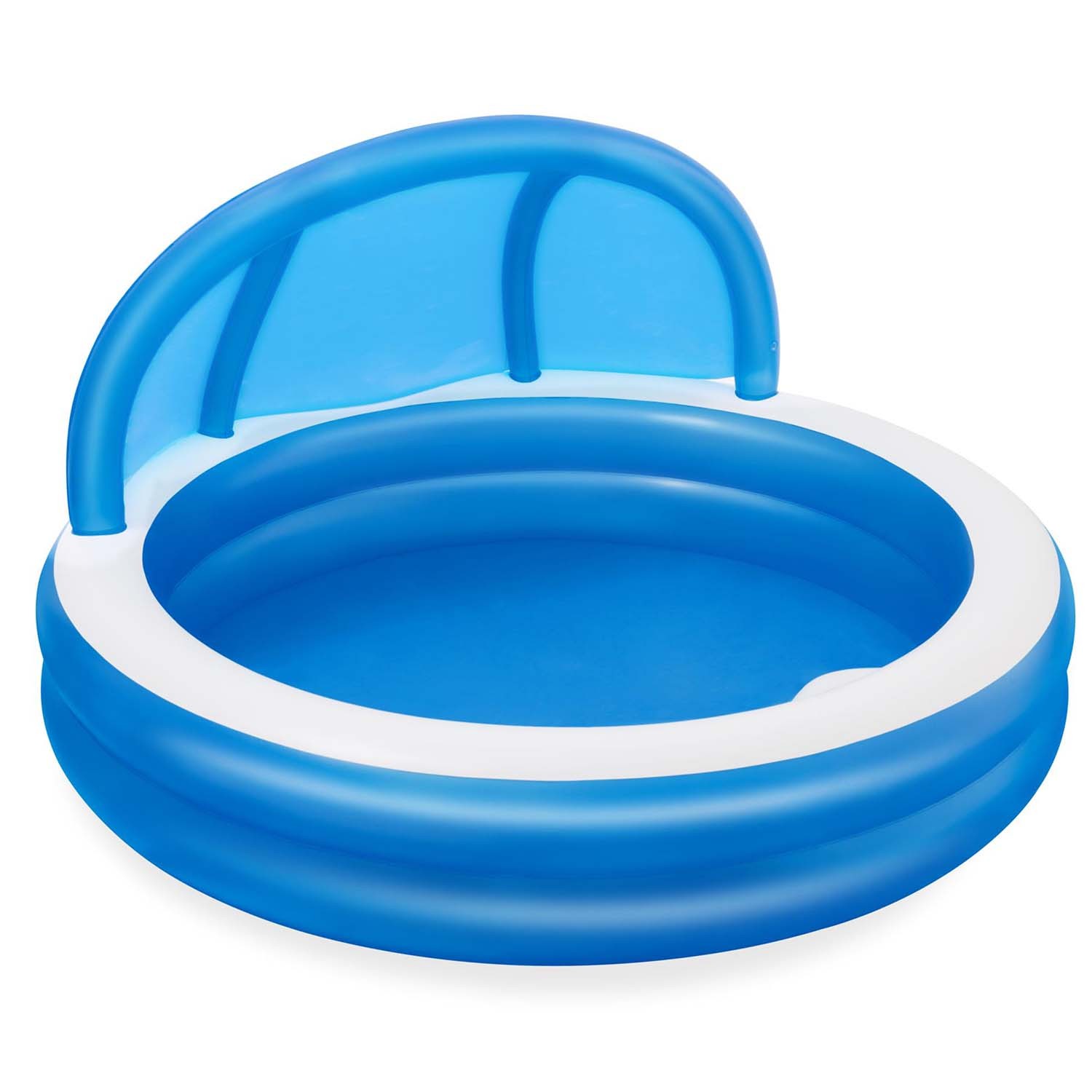Nafukovací bazén 241 x 241 x 140 cm modrý Bestway 54337