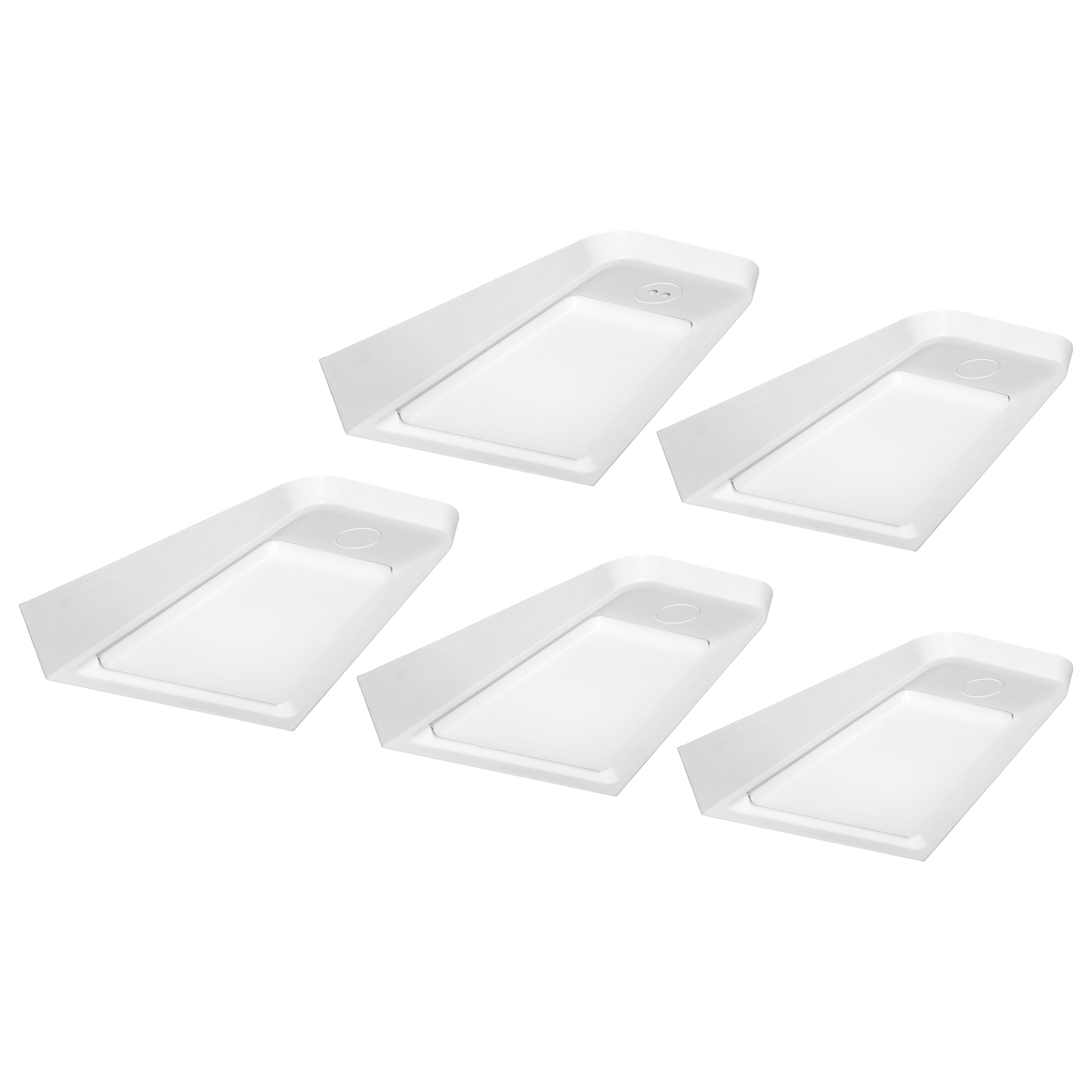LED žiarovky pod skrinku 5x2W, 4000K, biela