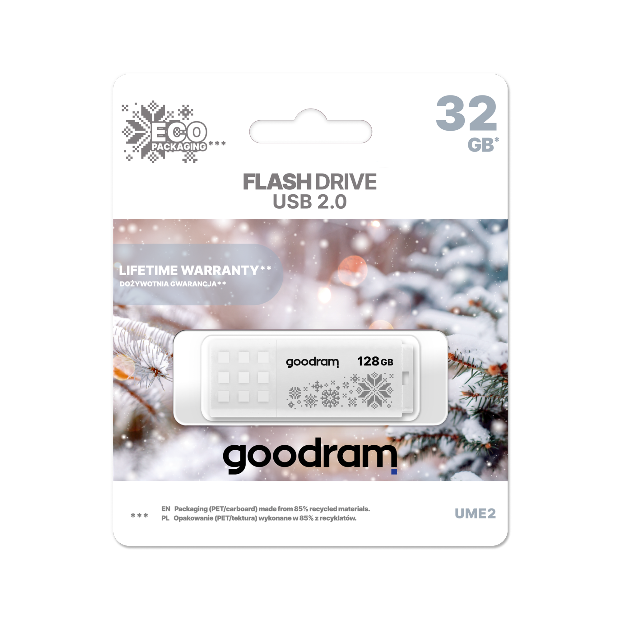 USB kľúč Goodram USB 2.0 128GB zimná edícia