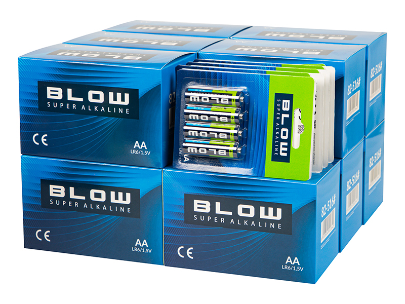 Bateria BLOW SUPER ALKALINE AA LR6 blister karton