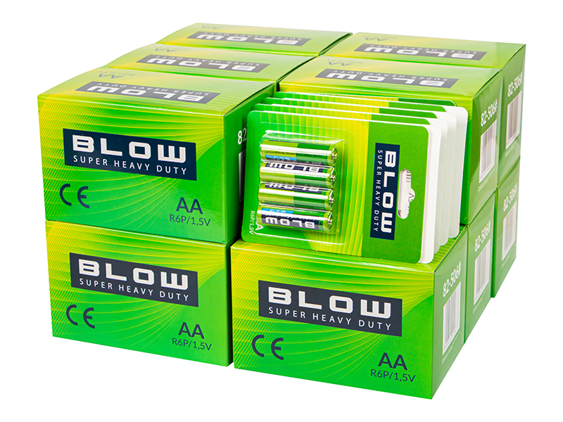 Bateria BLOW SUPER HEAVY DUTY AA R06P karton BLISTER