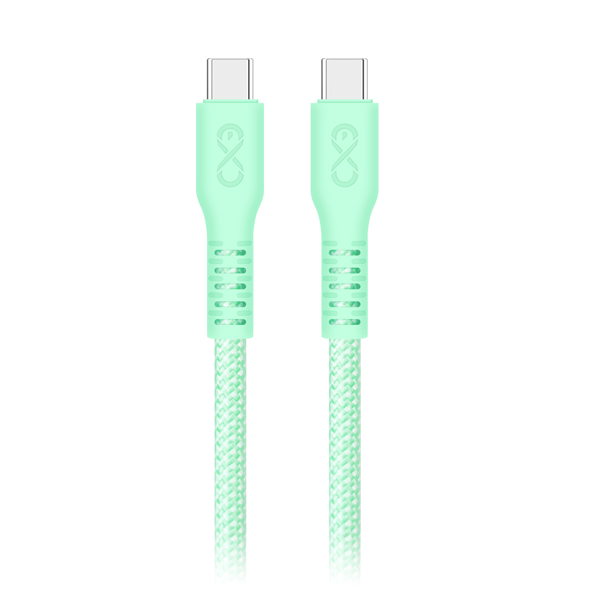 USB-C kábel 2m, 30W, rýchle nabíjanie, mix farieb
