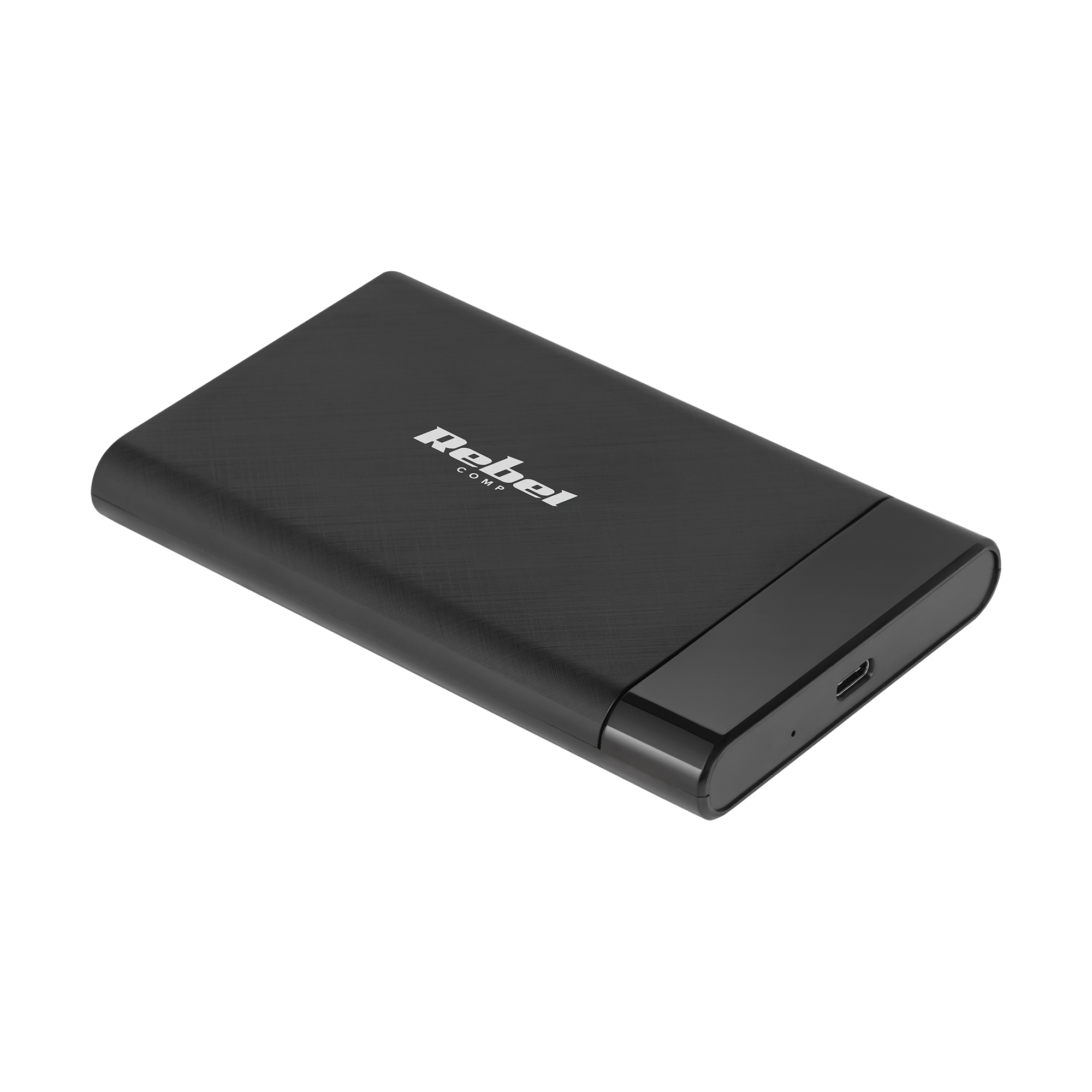 Puzdro na disk 2,5" SATA USB C 3.1 Rebel hliníkové