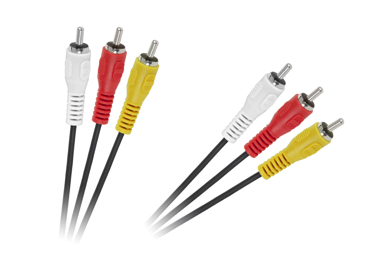 Prepojovací AV kábel 3x RCA - 3x RCA 1,5 m L-KPO2664-1-5