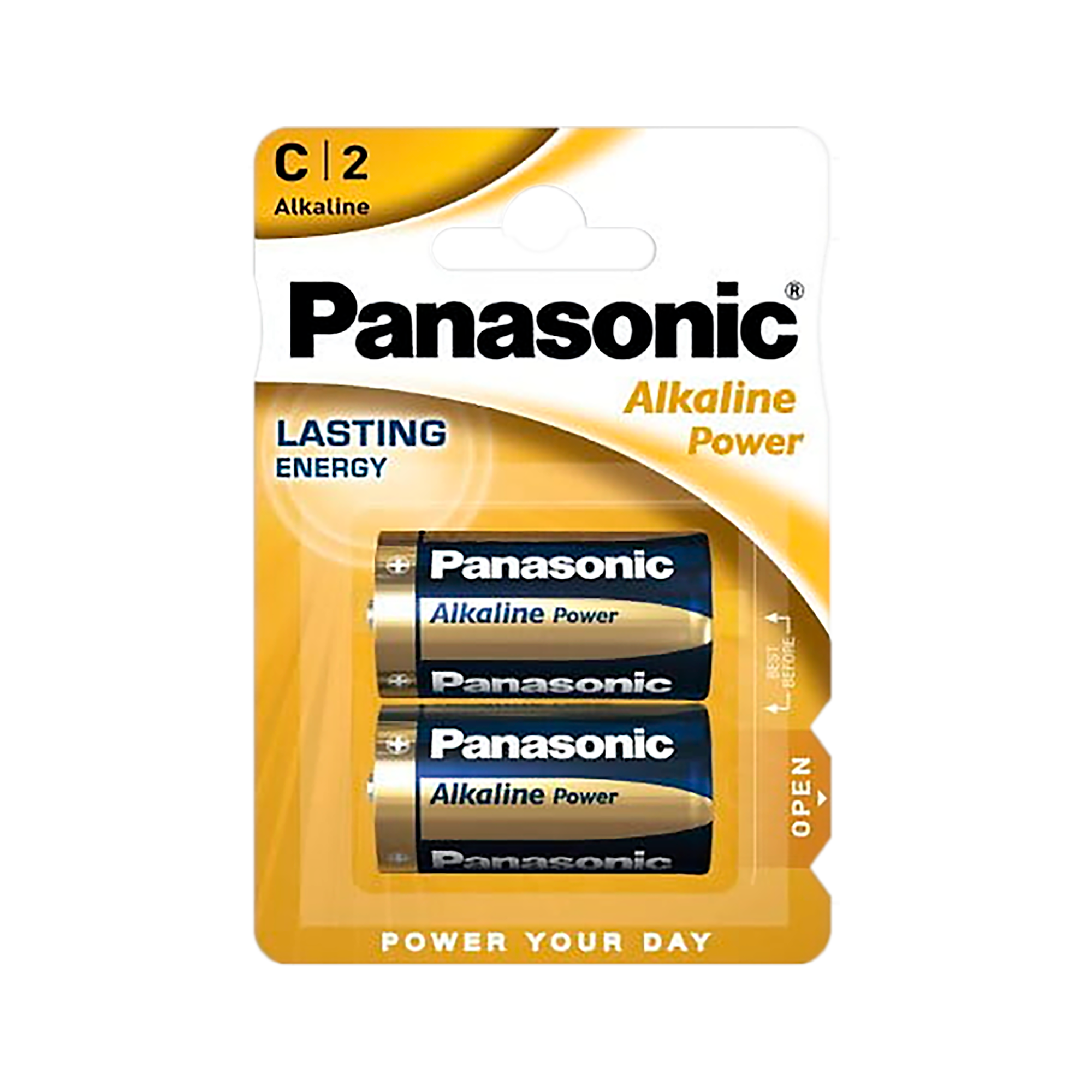 Alkalická batéria Panasonic Bronze LR14 2 ks L-BAT0293-1