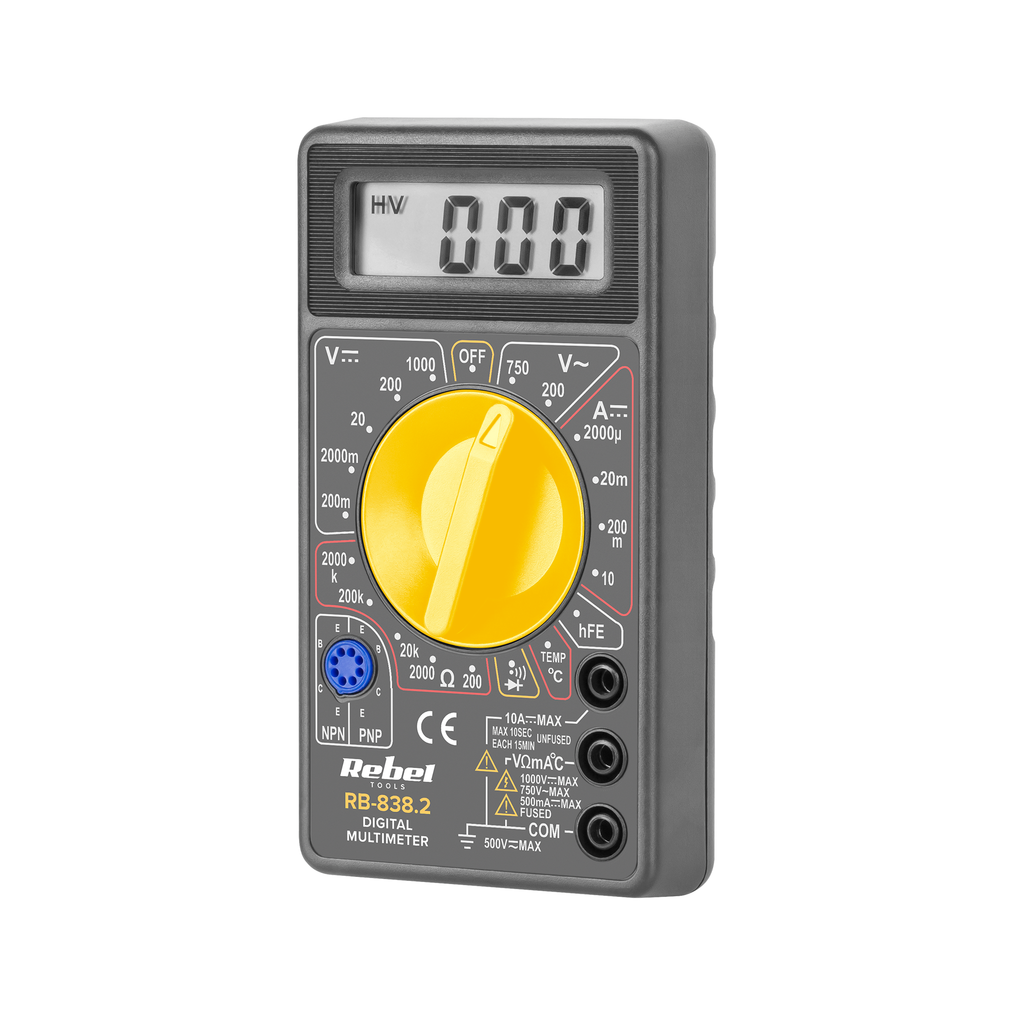 UNI-T Univerzálny merač REBEL RB838 v.2