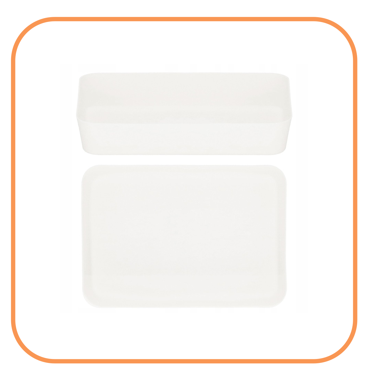Organizér do zásuvky na drobnosti 26 × 18 cm, krémový S-HA3063
