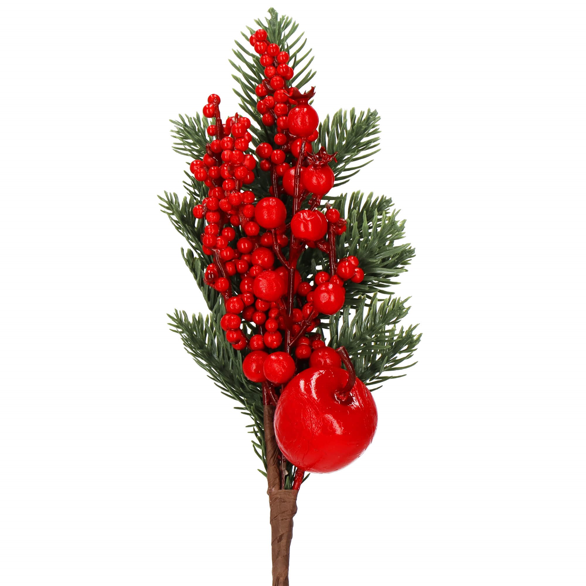 Vianočná dekoračná vetvička 32 cm S-CA1075