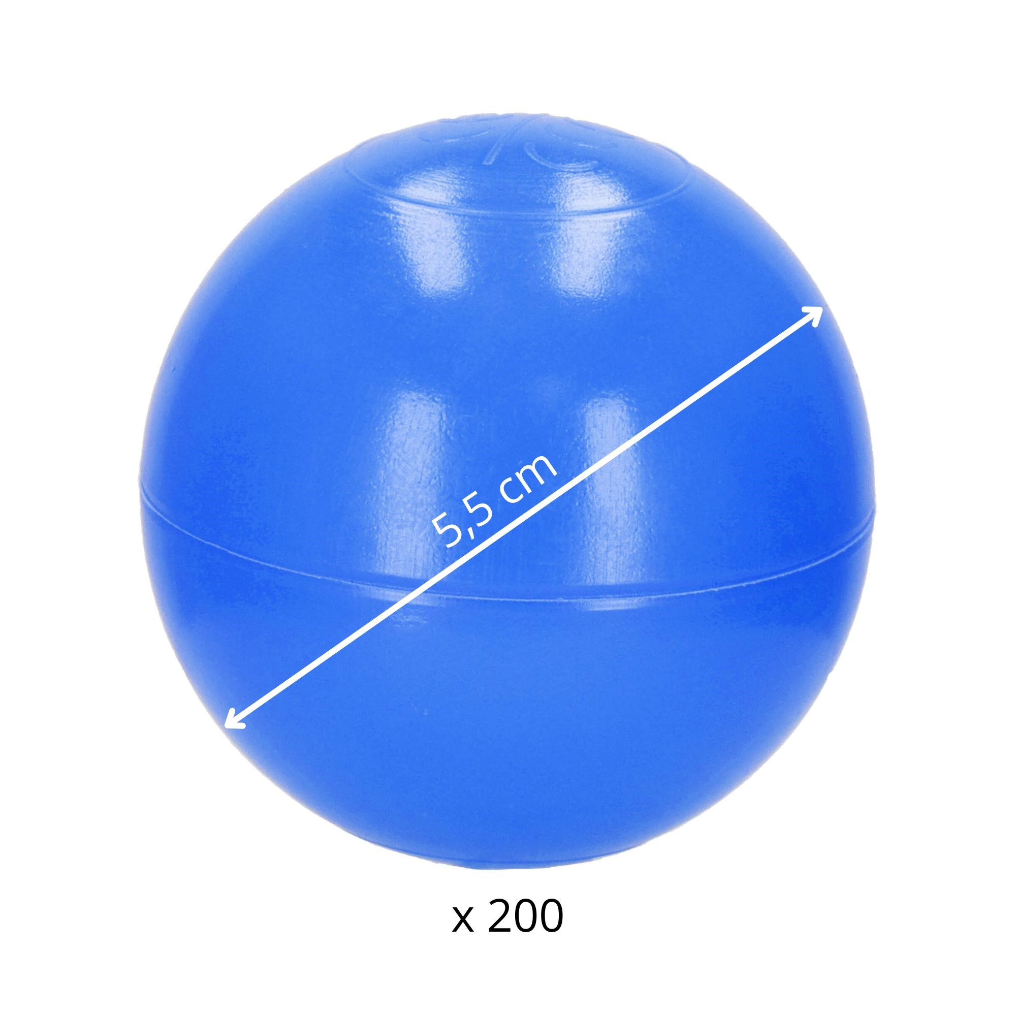 Loptičky do bazéna pre deti 200 ks 5,5 cm S-KG0020