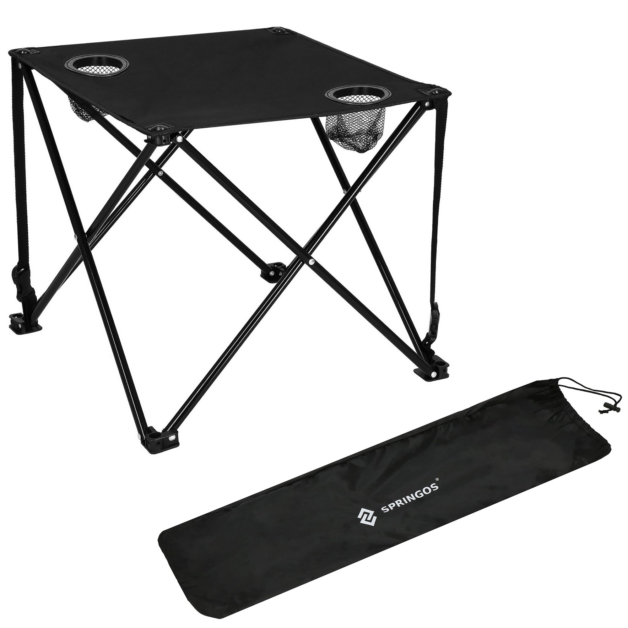 Skladací kempingový stolík 46 × 46 × 45 cm S-CS0013