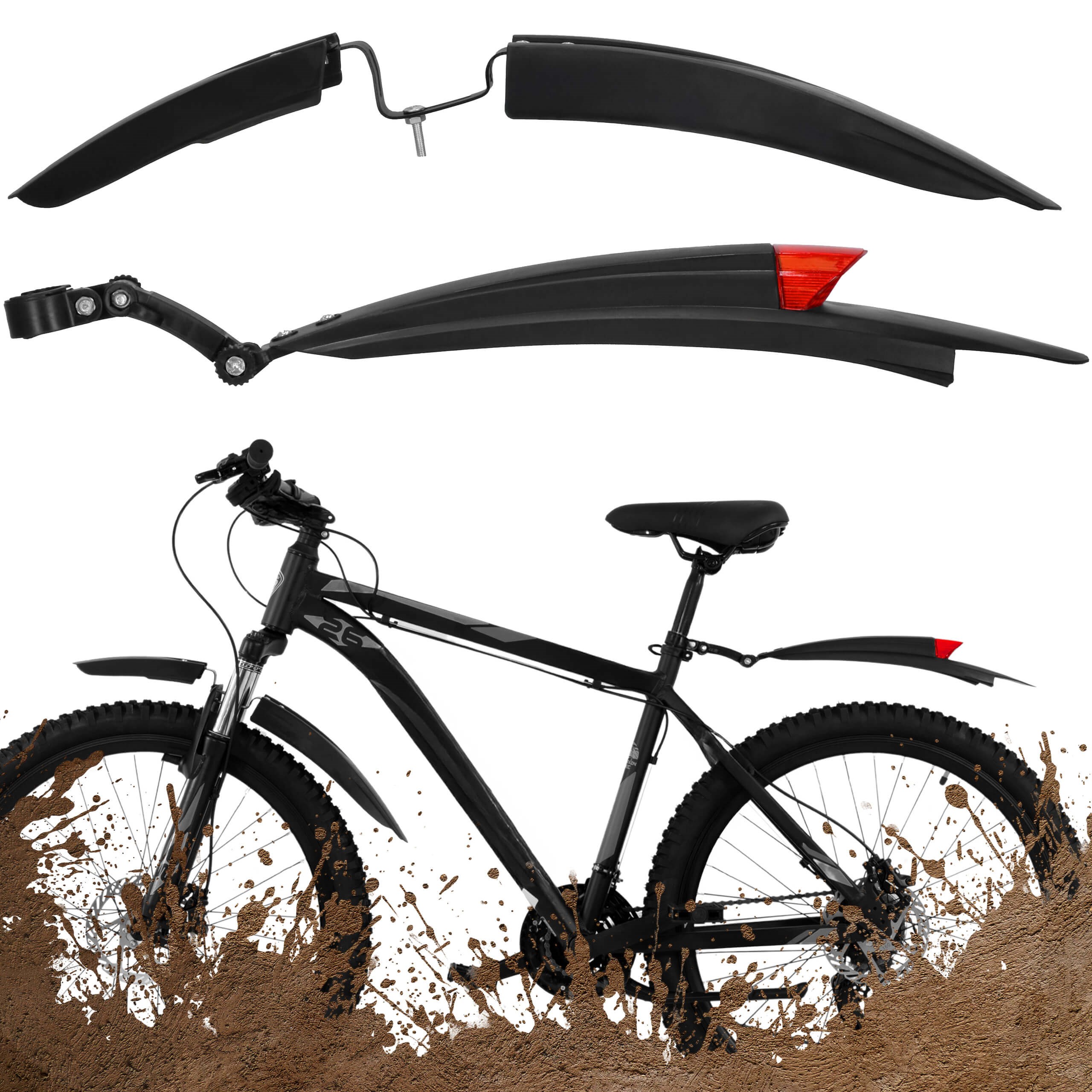Blatníky na bicykel 2 ks S-BA0085