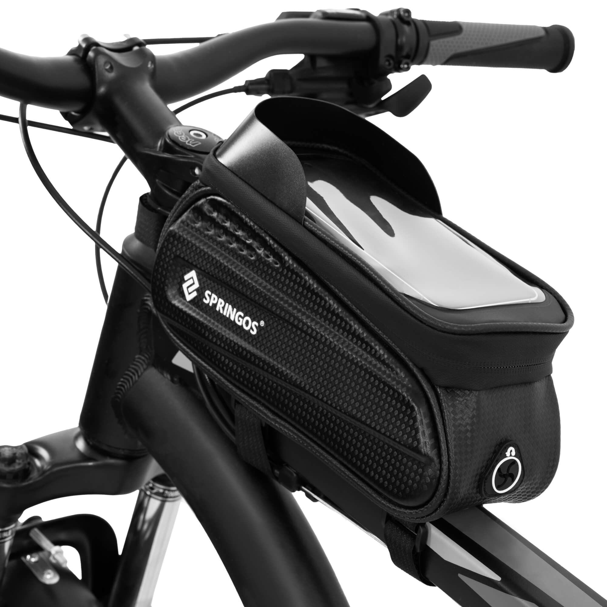 Rámová taška na bicykel s puzdrom na mobil S-BA0090