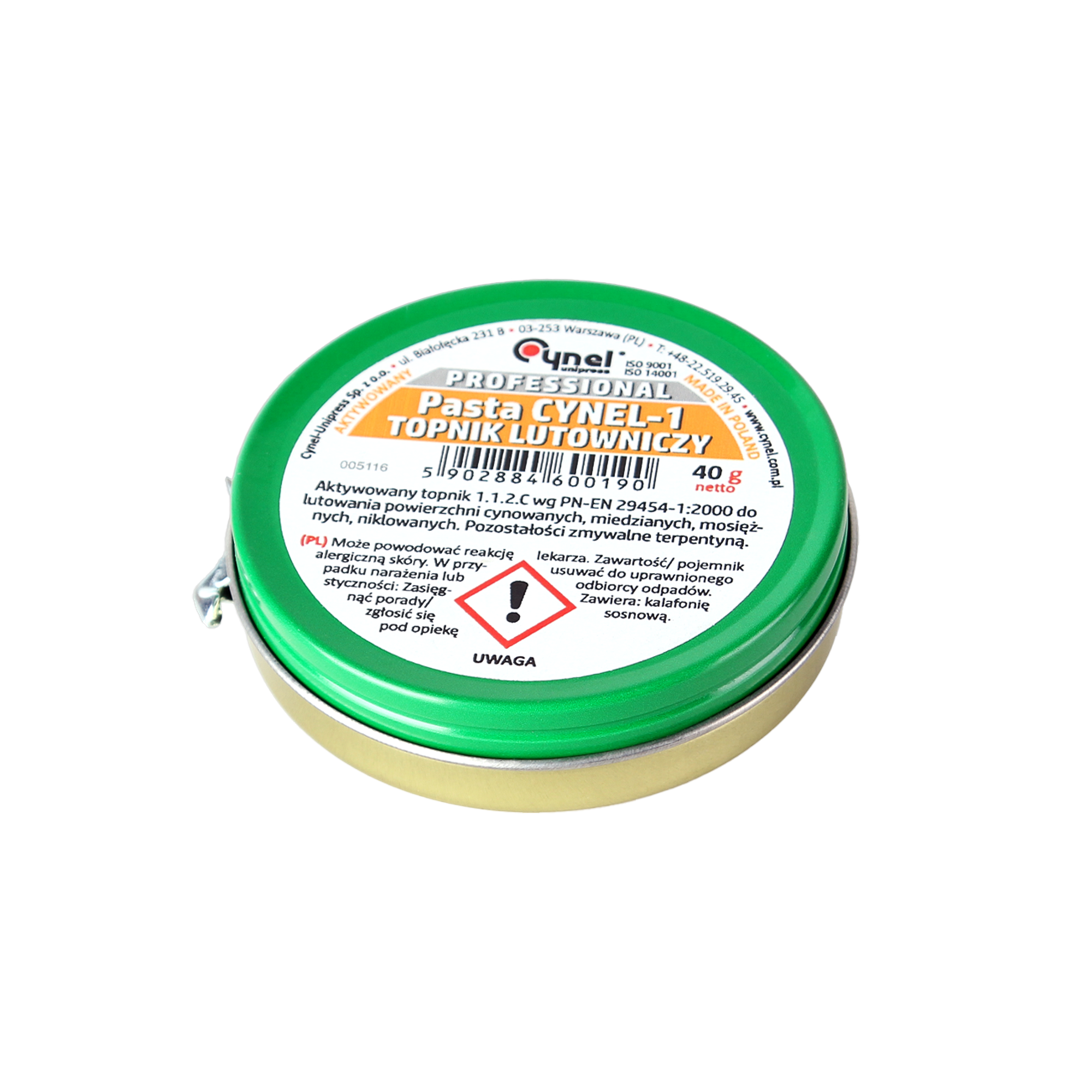 Spájkovacia pasta Cynel 40 g L-LUT0010