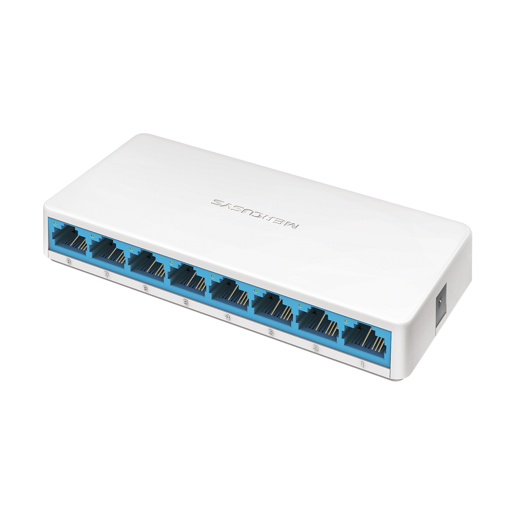 Sieťový prepínač Mercusys MS108, 8-portový Fast Ethernet switch 10/100 Mb/s L-MRS0002