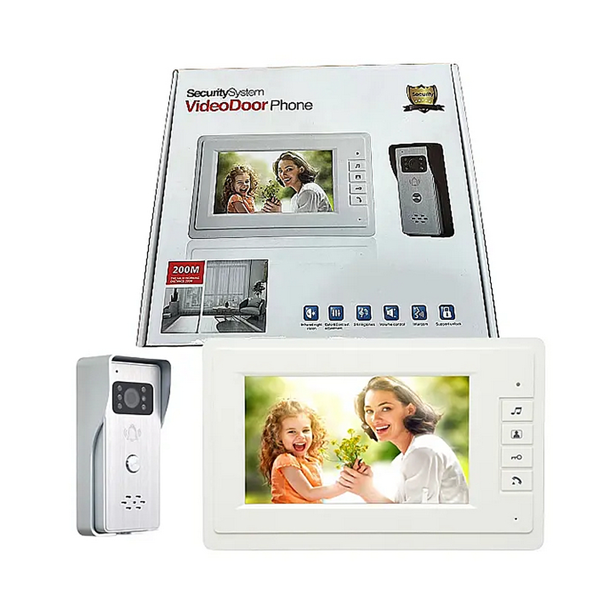 Videovrátnik s 7" monitorom a kamerou L-E6255