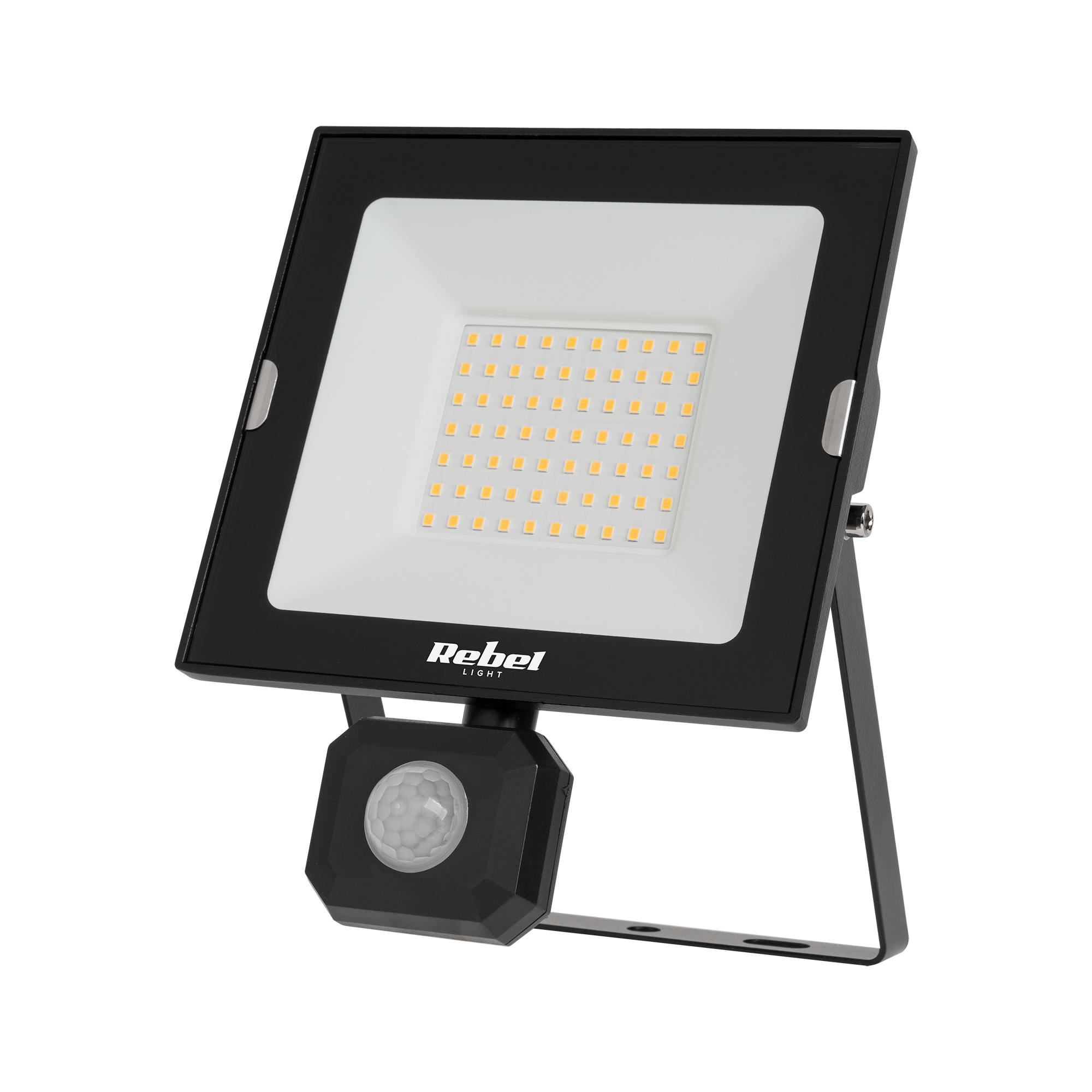 LED reflektor 50 W so senzorom pohybu a súmraku 6500 K L-URZ3619