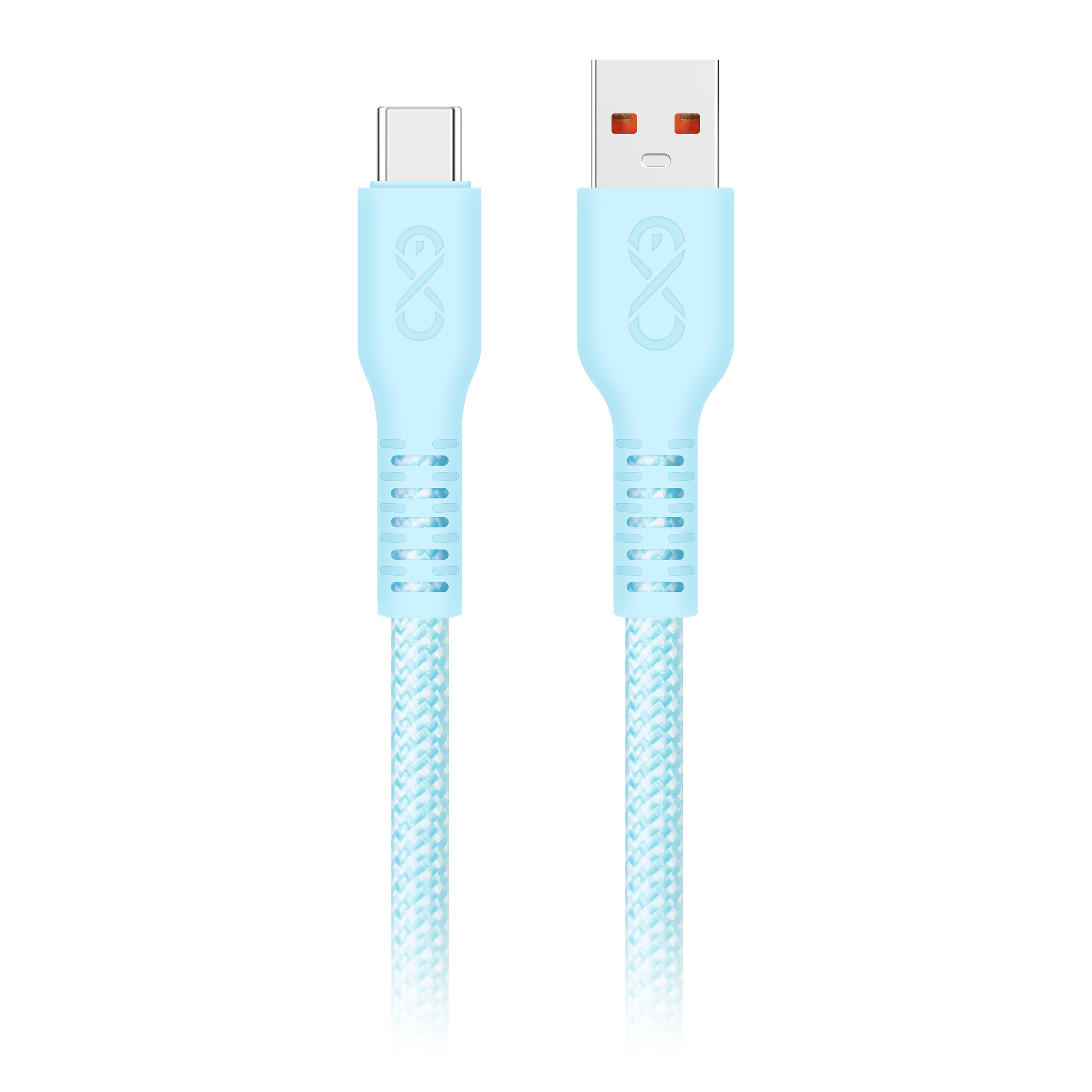 USB-C kábel 2m, 30W, rýchlonabíjanie, farebný