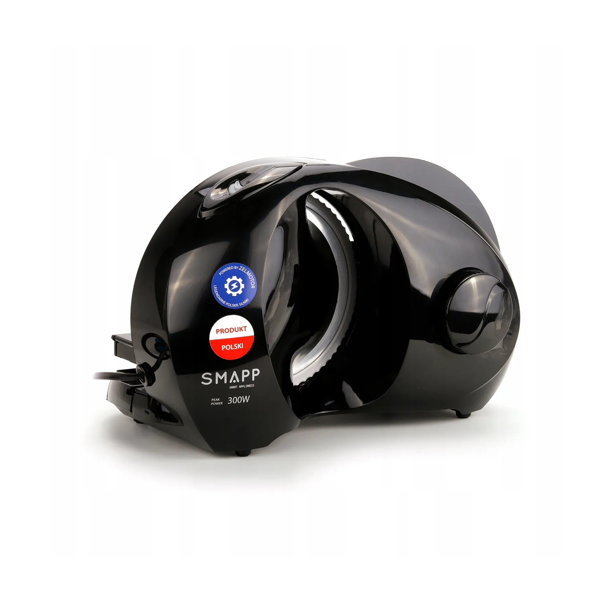 Elektrický krájač na potraviny Smapp 294.5 NP čierny L-SMAPP-294-5 NP