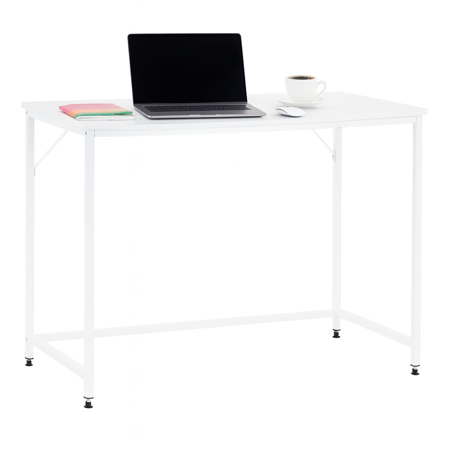 Písací stôl 100 × 50 cm biely S-HF0042