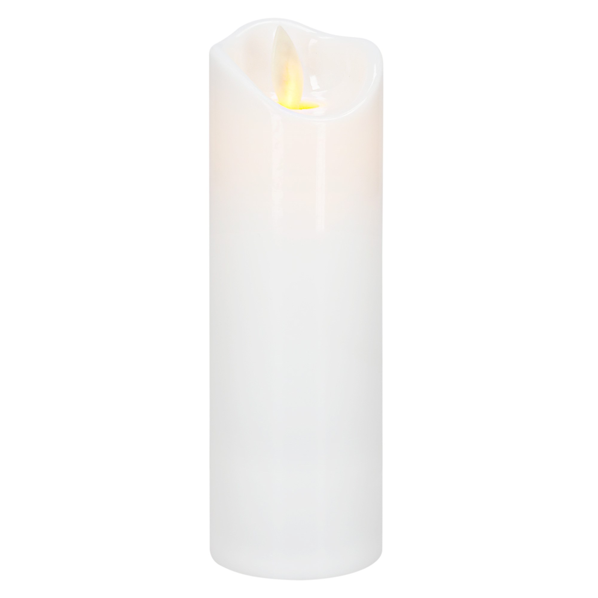 LED sviečka na batérie s pohyblivým plameňom 15 × 5 cm S-HA7555