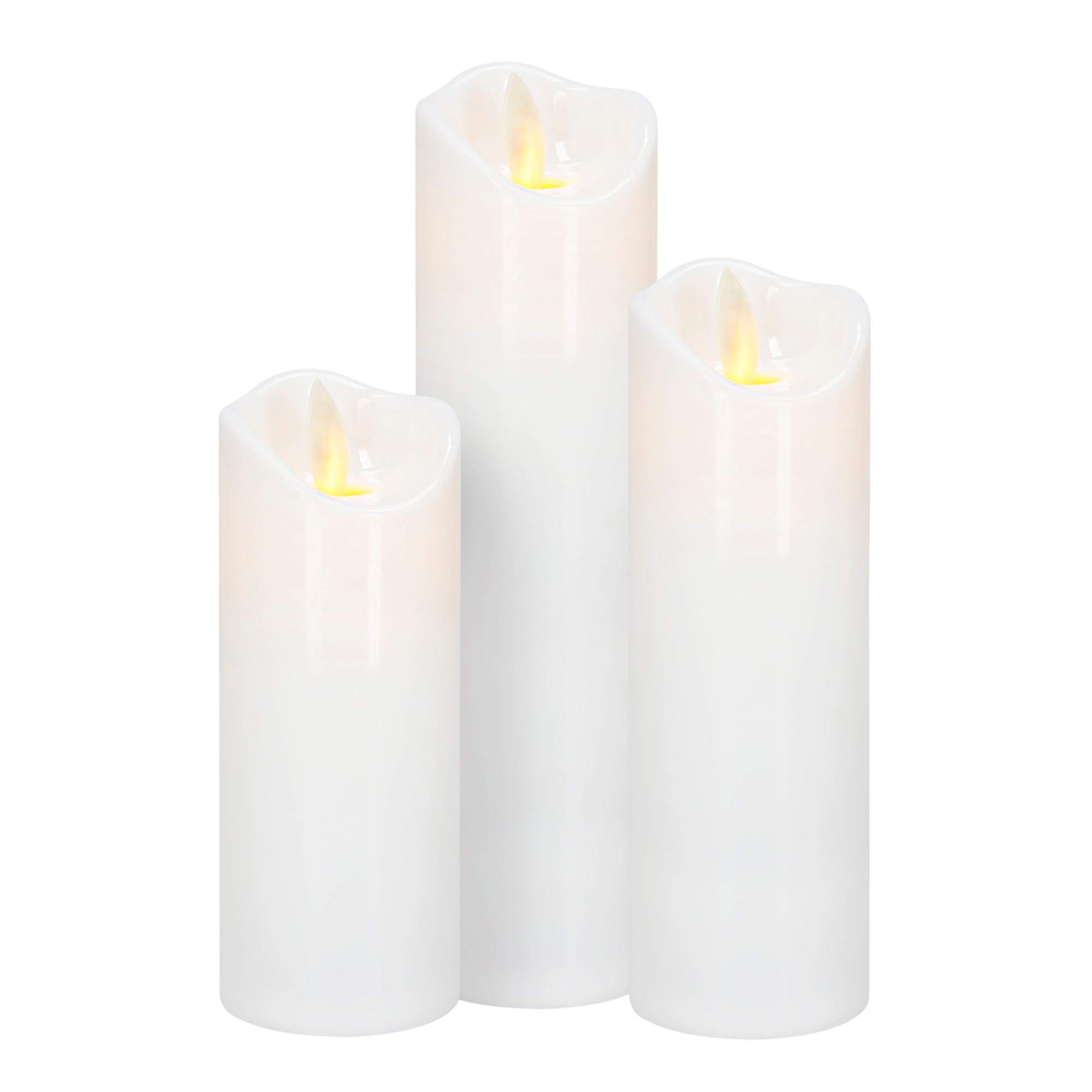 LED sviečka na batérie s pohyblivým plameňom 17,5 cm S-HA7556