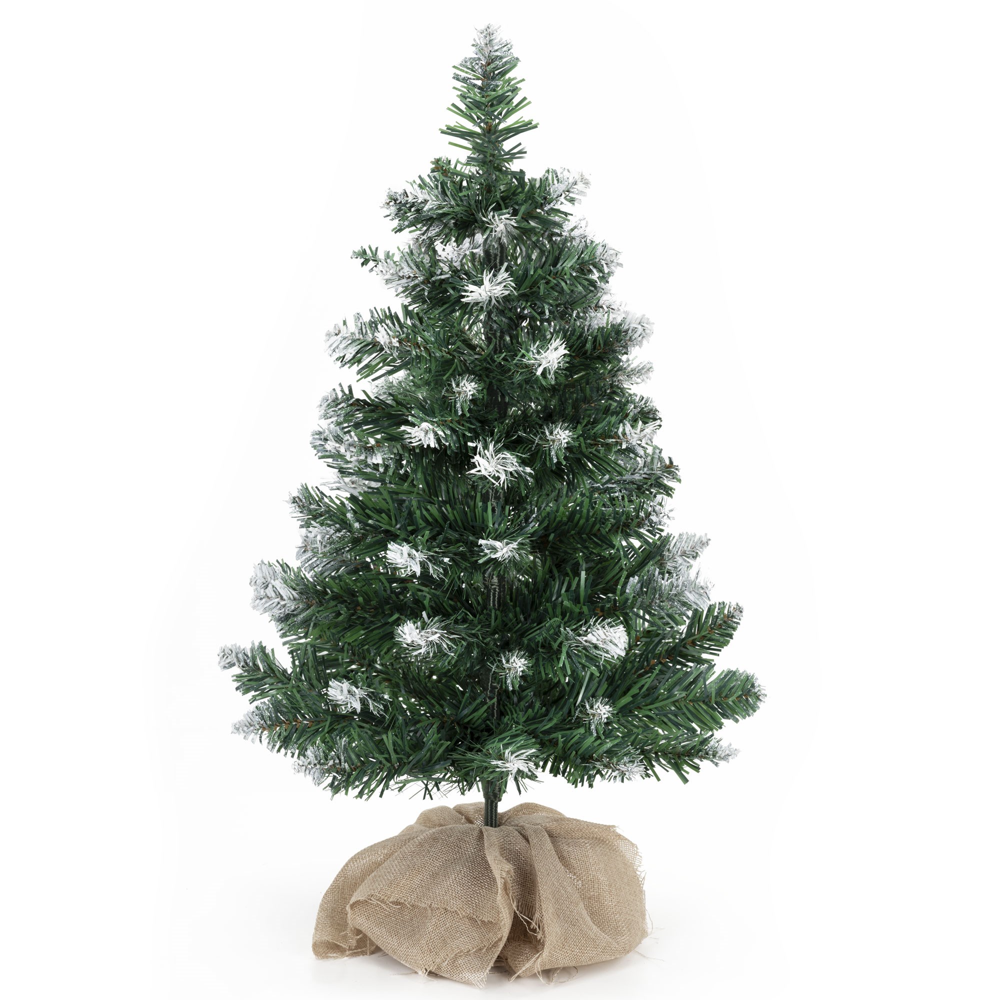 Stolný vianočný stromček 60 cm s dreveným stojanom S-CA1480