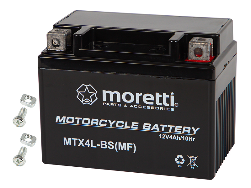 Motocyklová batéria 12V 4Ah AGM
