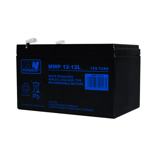MW Power akumulátor 12 V 12 Ah EC-24255