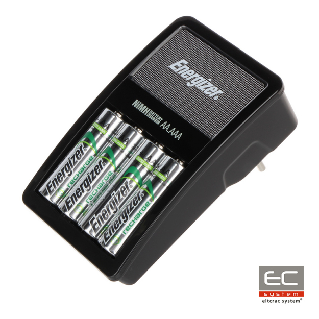 Nabíjačka na akumulátory AA/AAA Energizer + 4x AA 2000 mAh EC-23545