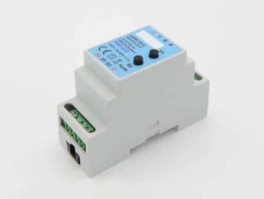 Adaptér na DIN lištu pre Fibaro FGD-212 Dimmer 2 s tlačidlami EC-euFIX D212