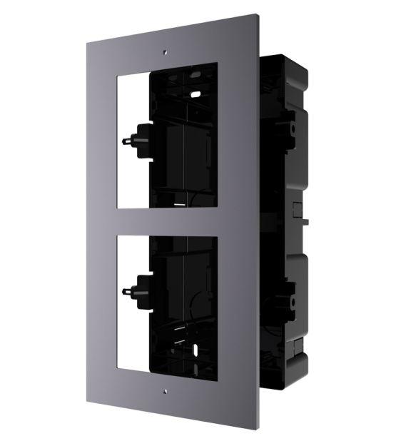 2-modulový podomietkový rám pre videovrátnik Hikvision DS-KD-ACF2 EC-22273