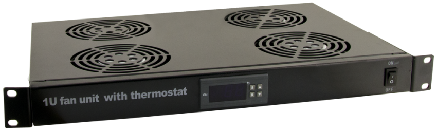 RACK panel so 4 ventilátormi a termostatom Pulsar RAWP-1R EC-11720