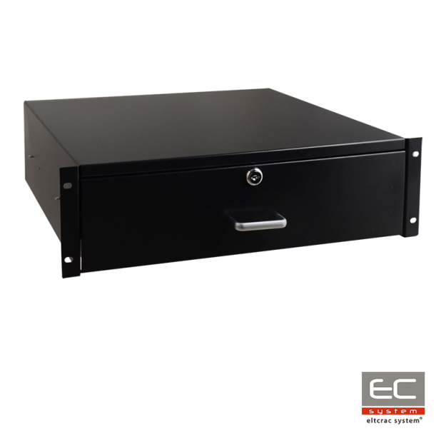 Výsuvná uzamykateľná rack zásuvka 19" 3U Pulsar EC-13104