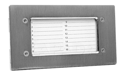 Informačný panel pre domový telefón Laskomex NP-2521 EC-14650