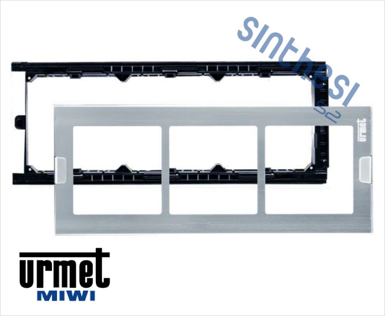 Predný rám pre 4 moduly Miwi Urmet Sinthesi 1148/64 EC-13245