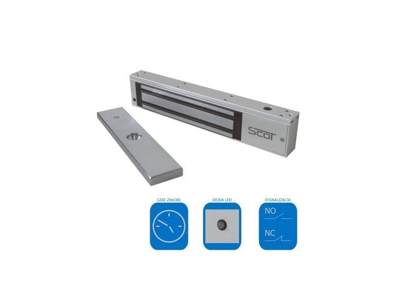 Elektromagnetický zámok SCOT EL-600TSL2 EC-24940