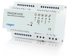 Kontrolér prístupu Roger PR402DR-12VDC pre jeden prechod EC-14345