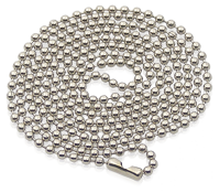 Retiazka na identifikátor Roger NC - 1, kovový lesk, 91 cm EC-09376