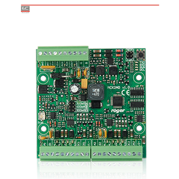 Expanzný modul pre riadenie 2 prechodov RACS 5 Roger MCX2D EC-20844