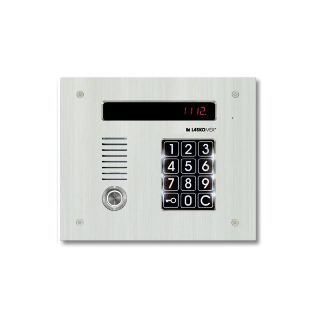 Vonkajší domofónový panel s čítačkou Dallas Laskomex CP-3113TP INOX EC-16333
